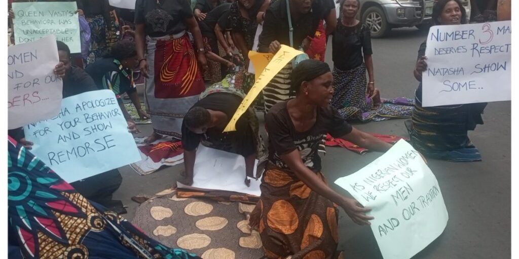 Akwa Ibom women tackle Natasha over sexual harassment claim against Akwa Ibom women tackle Natasha over sexual harassment claim against Akpabio