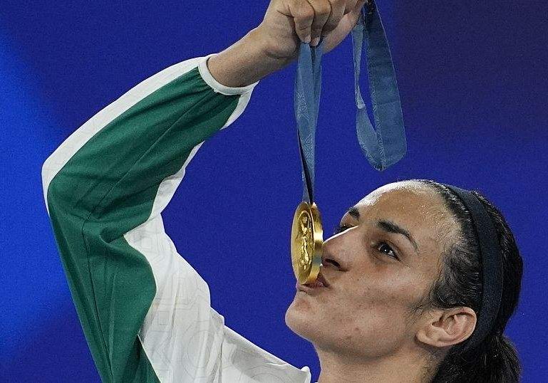 Algerian Boxer Imane Khelif Wins Gold Medal at Paris Olympics Algerian Boxer Imane Khelif Wins Gold Medal at Paris Olympics