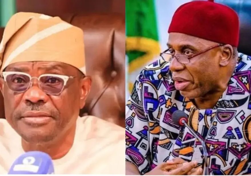 Amaechi can't stay out power, joined Atiku, El-Rufai because he's hungry - Wike