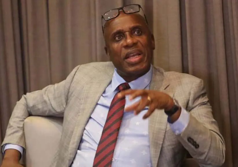 Amaechi denies allegation over Dangote Refinery location Dangote never asked for land to build refinery in Port Harcourt - Amaechi clears air