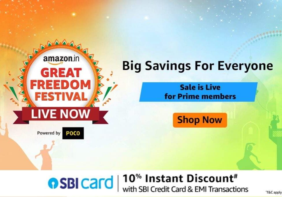 Amazon Great Freedom Festival 2024: Prime Sale Live, Hundreds of Amazon Great Freedom Festival 2024: Prime Sale Live, Hundreds of