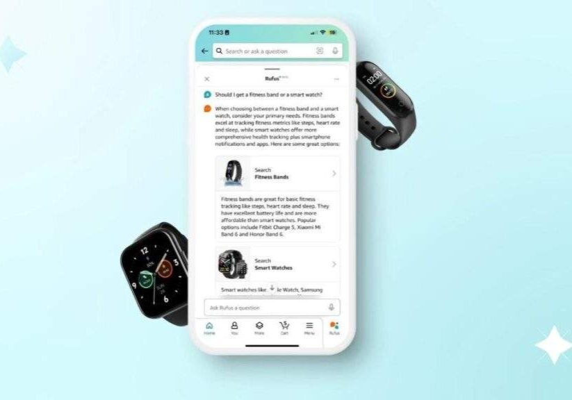 Amazon Launches AI Shopping Assistant Rufus in India Amazon Launches AI Shopping Assistant Rufus in India
