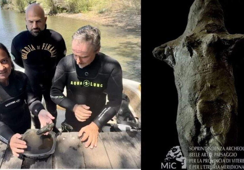 Ancient Goddess Figurine Uncovered in Italian Lake, Offers Rare Glimpse Ancient Goddess Figurine Uncovered in Italian Lake, Offers Rare Glimpse