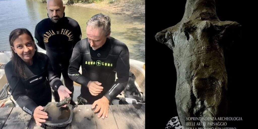 Ancient Goddess Figurine Uncovered in Italian Lake, Offers Rare Glimpse Ancient Goddess Figurine Uncovered in Italian Lake, Offers Rare Glimpse