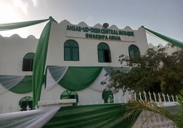 Ansar ud Deen inaugurates N200m mosque in Gwarinpa — Daily Nigerian Ansar ud Deen inaugurates N200m mosque in Gwarinpa — Daily Nigerian