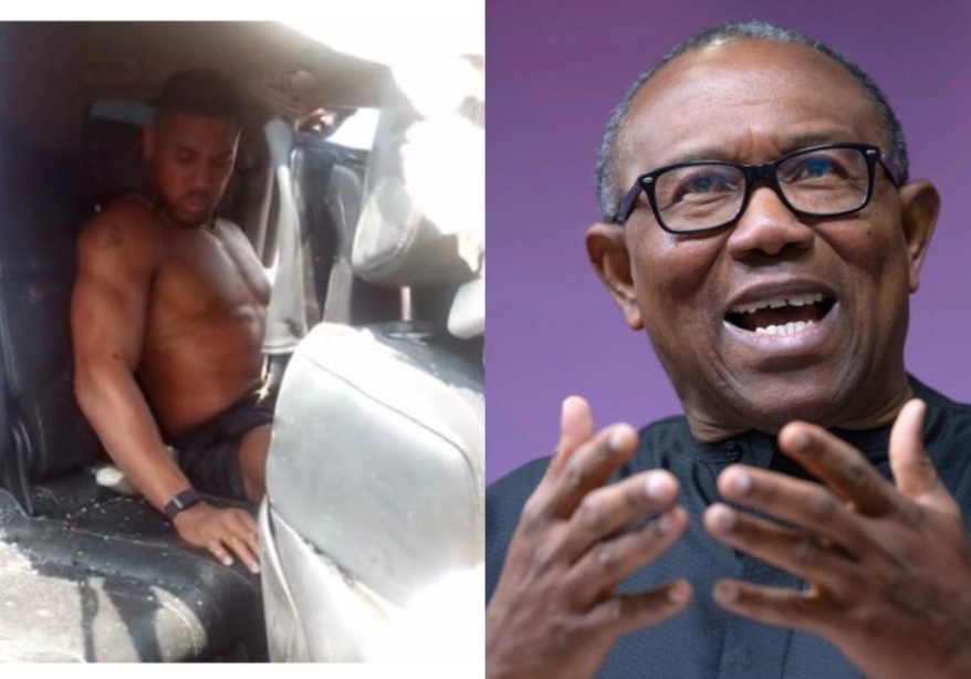 'It's worrisome' - Peter Obi reacts to Anthony Joshua's car crash
