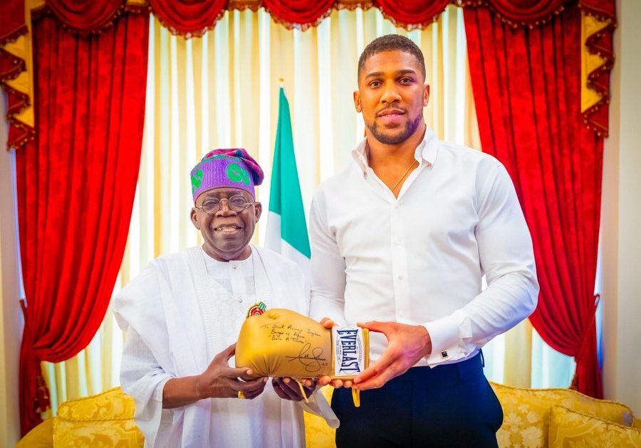 Anthony Joshua accident: Tinubu gives update after conversation with boxer