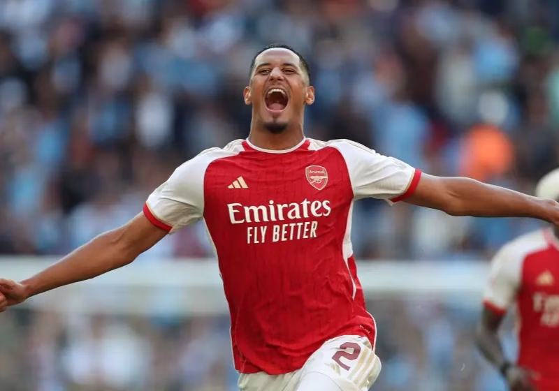 Arsenal's William Saliba names best defender in football history Arsenal's William Saliba names best defender in football history