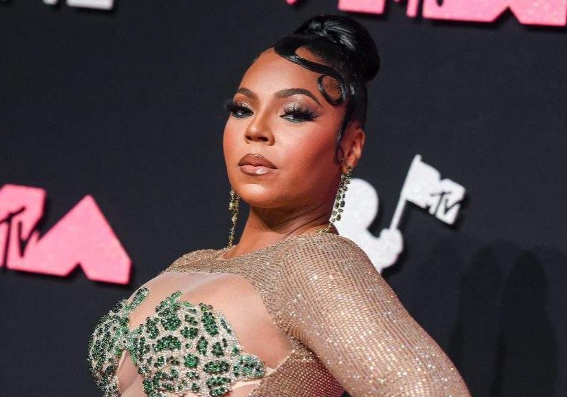 Ashanti Shows Off Multitasking Skills as New Mom Ashanti Shows Off Multitasking Skills as New Mom