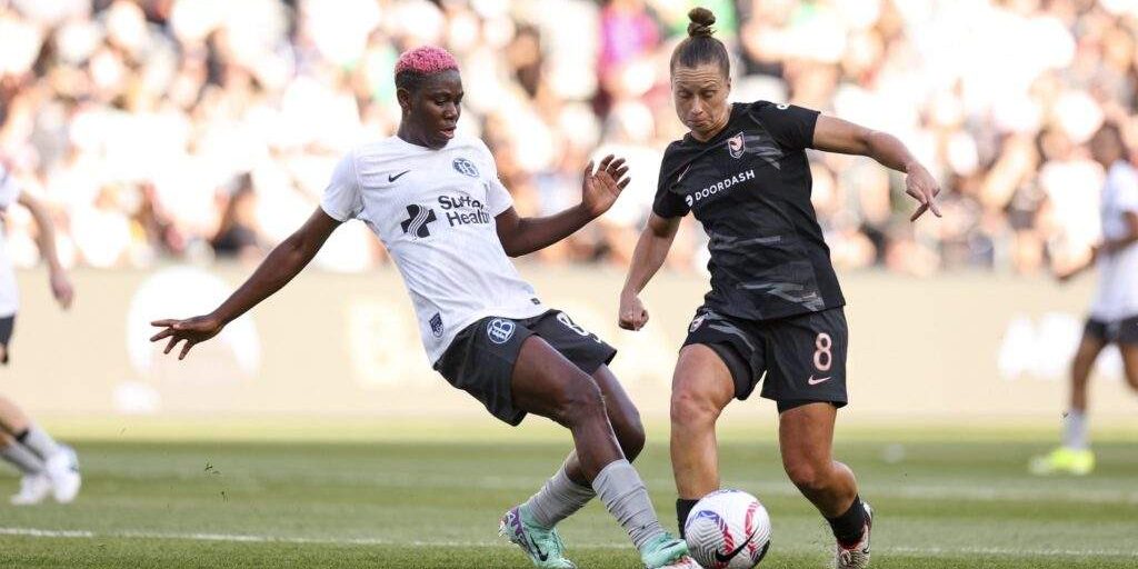 Asisat Oshoala Scores First Goal for Bay FC in NWSL Asisat Oshoala Scores First Goal for Bay FC in NWSL