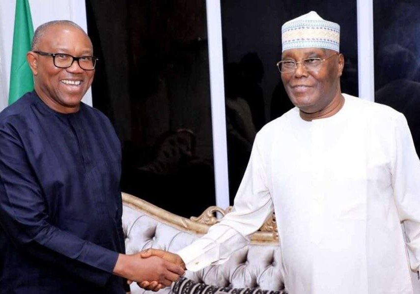 Atiku Obi holds first meeting after 2023 election Atiku Obi holds first meeting after 2023 election