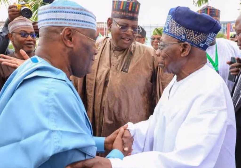 Atiku meets Obasanjo, ex-SGF Babachir Lawal, others in Abuja [PHOTOS]