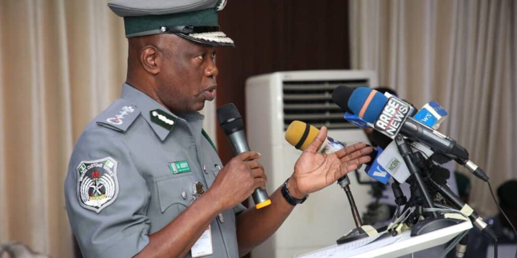 BREAKING: Customs revenue increased by 90.4%, hit N6.1trn in 2024 BREAKING: Customs revenue increased by 90.4%, hit N6.1trn in 2024 - CG, Adeniyi