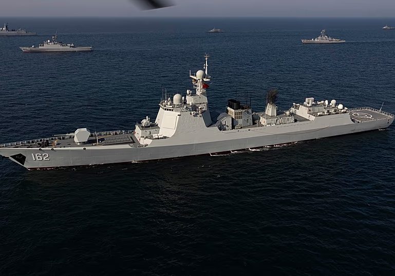 Chinese and Iranian warships arrive in South Africa for BRICS naval exercises