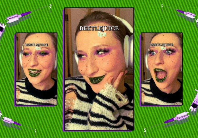 Beetlejuice Lips Expose the 'Natural Beauty' Myth on TikTok Beetlejuice Lips Expose the 'Natural Beauty' Myth on TikTok