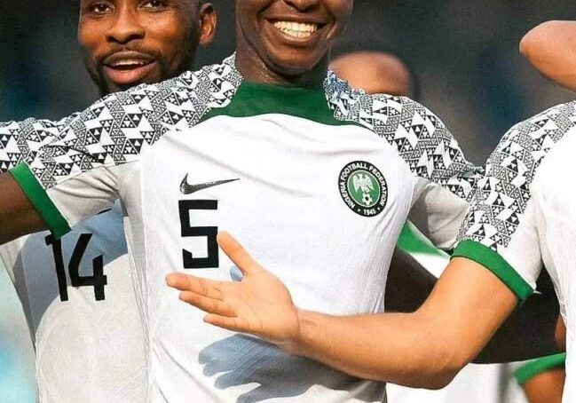 Benjamin Tanimu Celebrates Dream Debut with Super Eagles Benjamin Tanimu Celebrates Dream Debut with Super Eagles