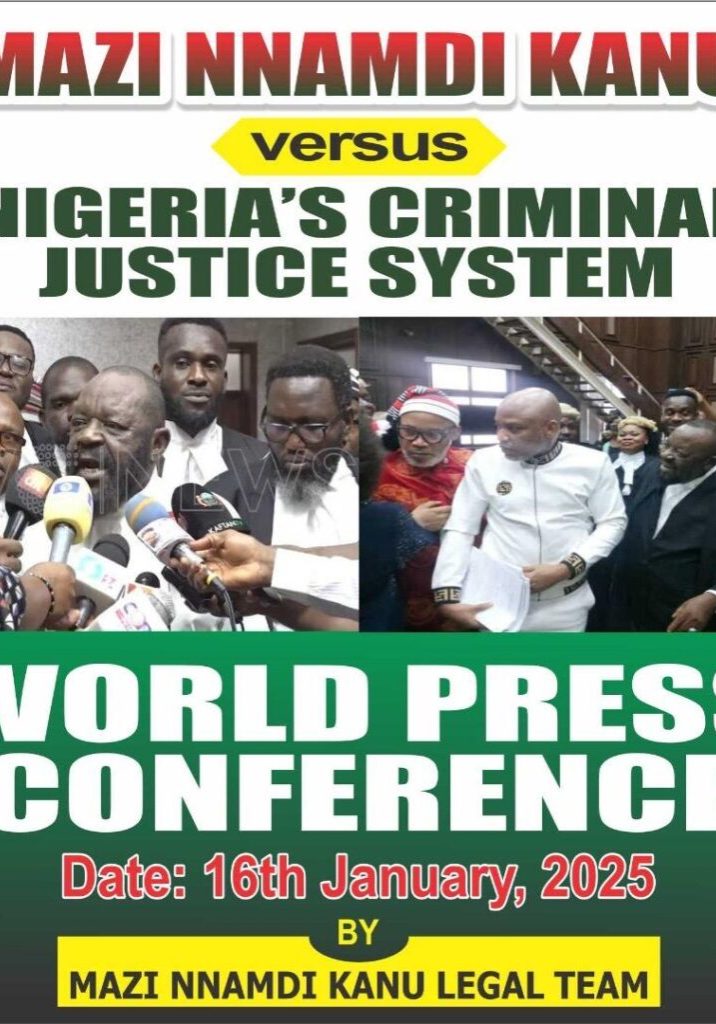 Biafra: Nigerian govt, judiciary deliberately delaying Nnamdi Kanu's trial — IPOB lawyers