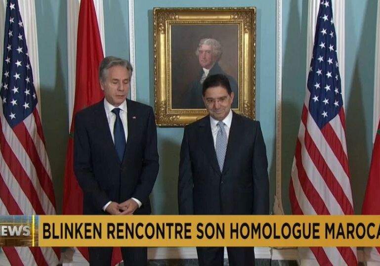 Blinken Meets Moroccan Counterpart Amid Mideast Tensions Blinken Meets Moroccan Counterpart Amid Mideast Tensions