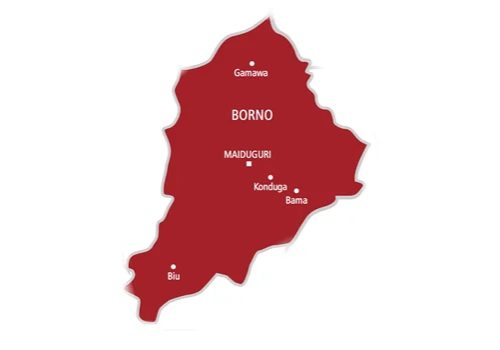 Map of Borno State