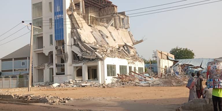 Borno NNPP chieftain challenges gov't over shopping mall demolition Borno NNPP chieftain challenges gov't over shopping mall demolition