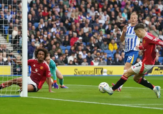 Brighton Surprise Manchester United with Late Win Brighton Surprise Manchester United with Late Win