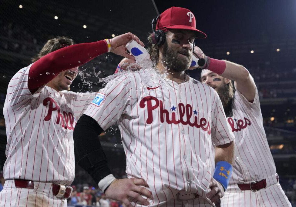 Bryce Harper's Walk Off Single Lifts Phillies Over Astros