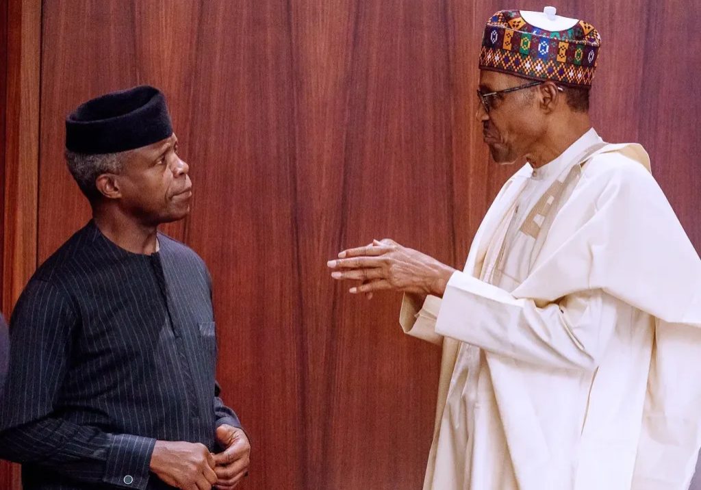 'I don't know him' - Buhari reveals why he didn't support Osinbajo's presidential ambition