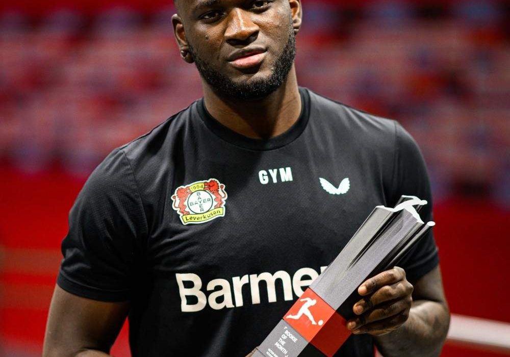 Bundesliga Boniface wins fifth consecutive Rookie of the Month award Bundesliga Boniface wins fifth consecutive Rookie of the Month award