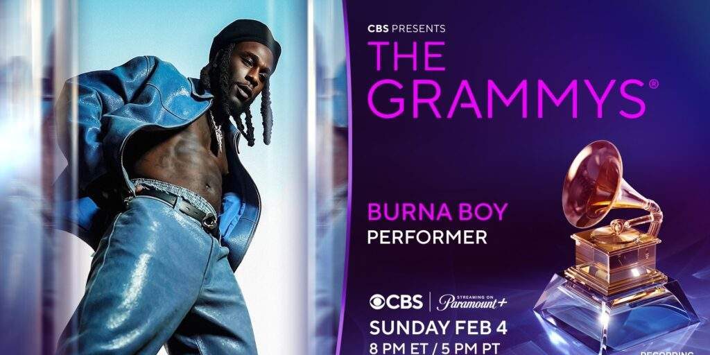 Burna Boy to perform at 2024 Grammys Burna Boy to perform at 2024 Grammys