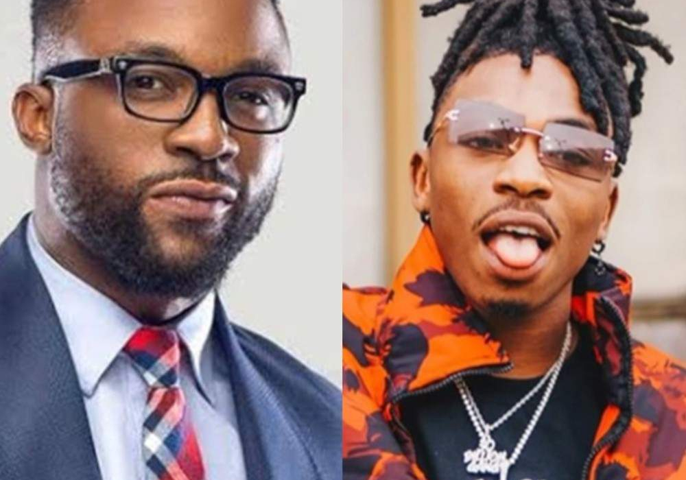 Calabar Mayorkuns stolen necklace has been returned Iyanya