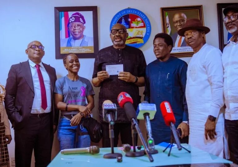 Delta Donates N10m to Support Cancer Treatment Initiative