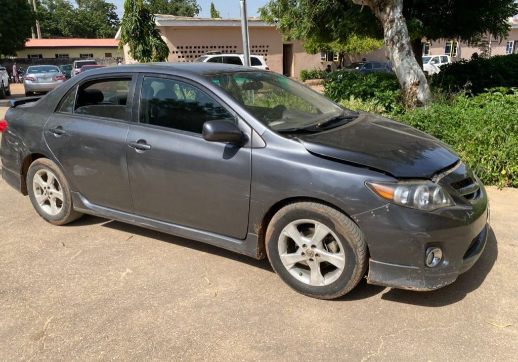 Car thieves arrested in Kano with stolen Toyota Corolla Kano police nab two over stolen Toyota Corolla