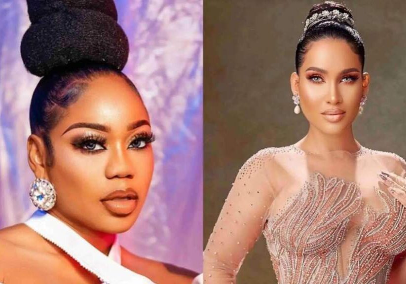 Caroline Danjuma and Toyin Lawani Reconcile After Two Year Rift Caroline Danjuma and Toyin Lawani Reconcile After Two Year Rift