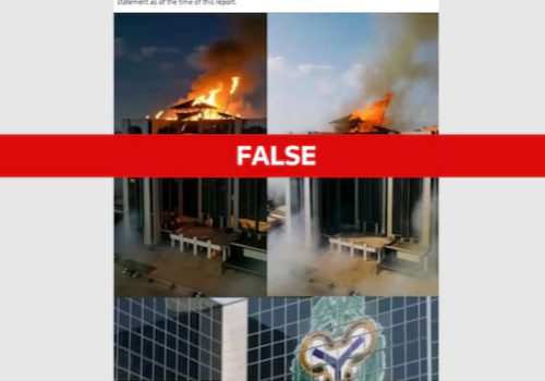 Images Showing Fire At CBN Are AI — Fact Check • Channels Television
