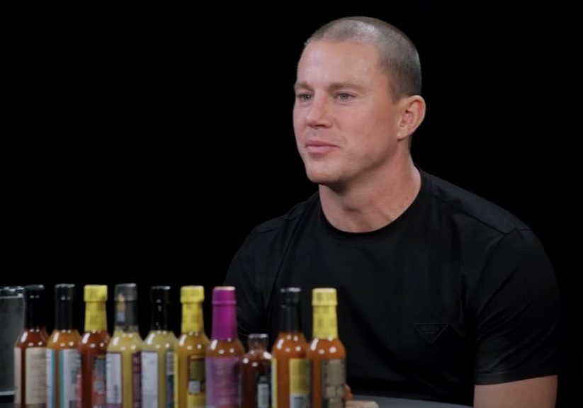 Channing Tatum fanboys over Sean Evans in 'Hot Ones' interview