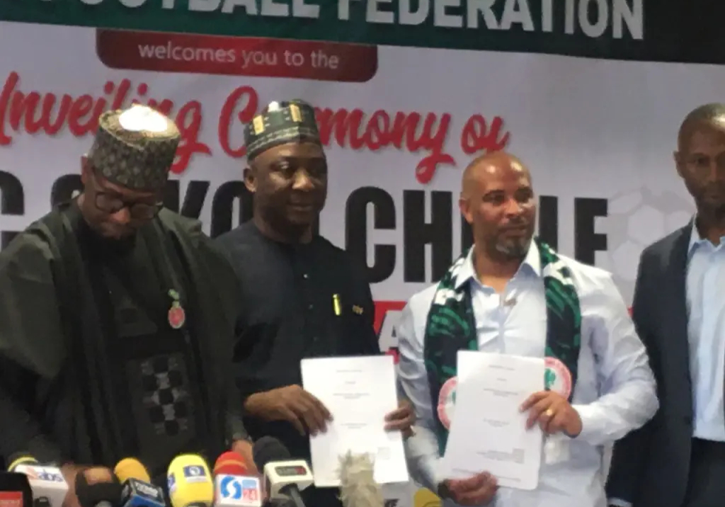 Chelle delighted with Super Eagles coaching role Chelle delighted with Super Eagles coaching role