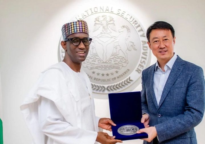 China to support Nigeria's fight against terrorism, says Chinese ambassador after meeting with Ribadu — Daily Nigerian