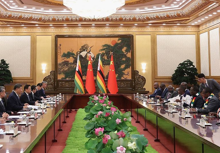 China Zimbabwe Upgrade Bilateral Relations Xi Jinping and Emmerson Mnangagwa announce upgraded bilateral relations