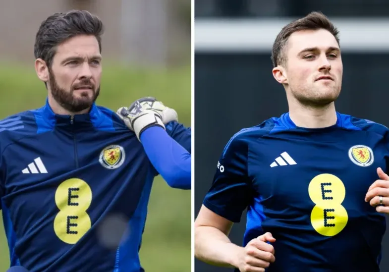 Craig Gordon left is expected to feature in Fridays friendly with Finland Craig Gordon left is expected to feature in Fridays friendly with Finland