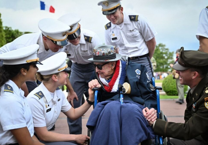 'Papa' Jake Larson, D-Day veteran and TikTok star, dies at 102
