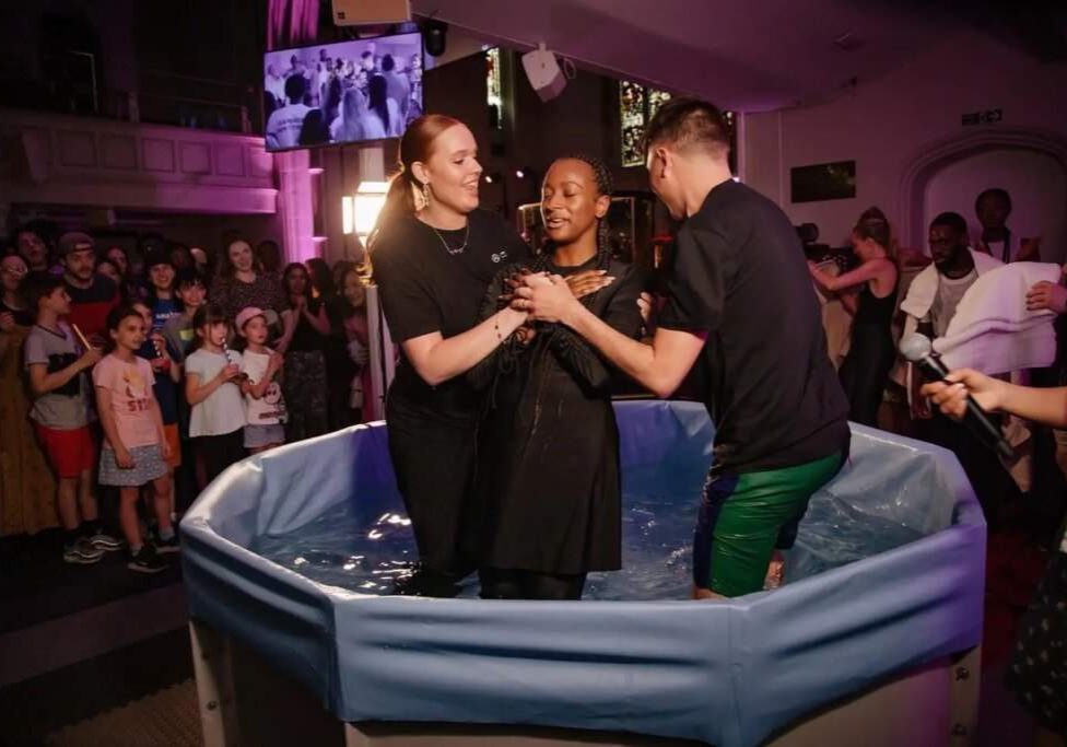 DJ Cuppy Gives Her Life to Christ in Emotional Baptism