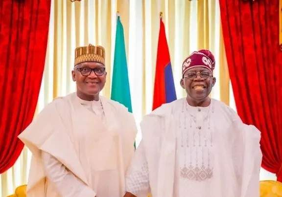 Dangote Oil and Gas Reduces Diesel Price President Tinubu Commends