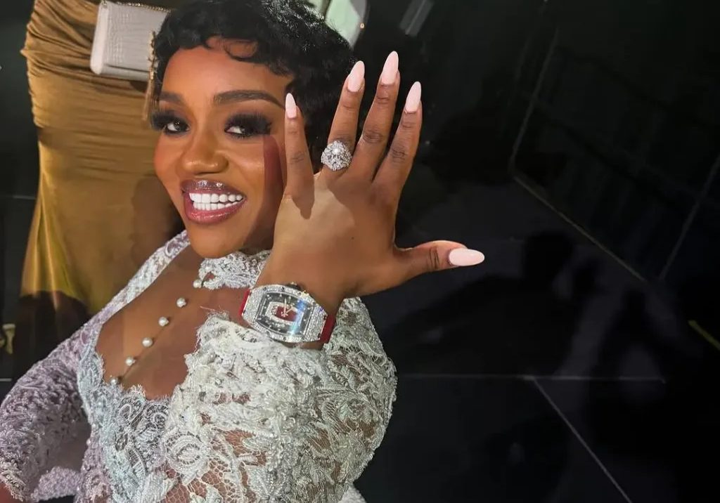 Davido Gifts Chioma $300K Richard Mille at Miami Wedding Davido gifts wife $300,000 Richard Mille diamond watch
