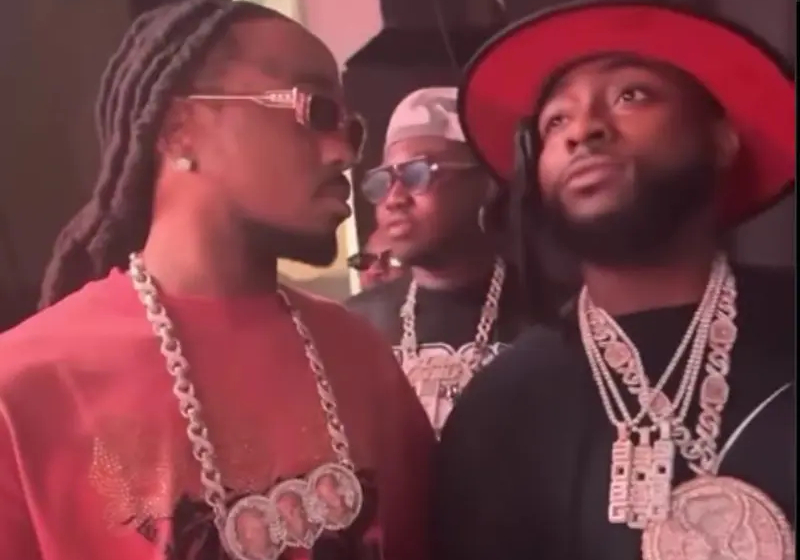 Davido Joins Asake on Stage at 'Lungu Boy' Tour Concert Davido Joins Asake on Stage at 'Lungu Boy' Tour Concert