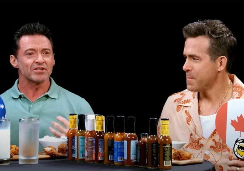 Deadpool and Wolverine Bring the Heat on Hot Ones Deadpool and Wolverine Bring the Heat on Hot Ones