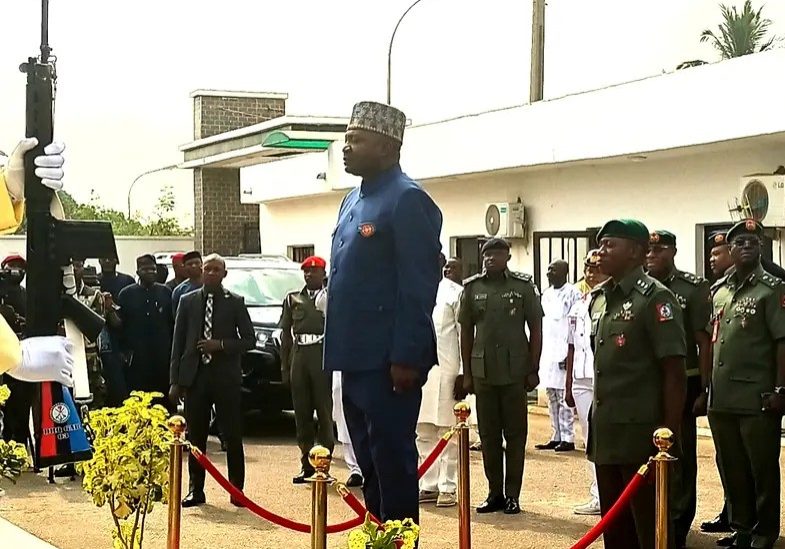 Gen. Musa assumes duty as new Defence Minister — Daily Nigerian