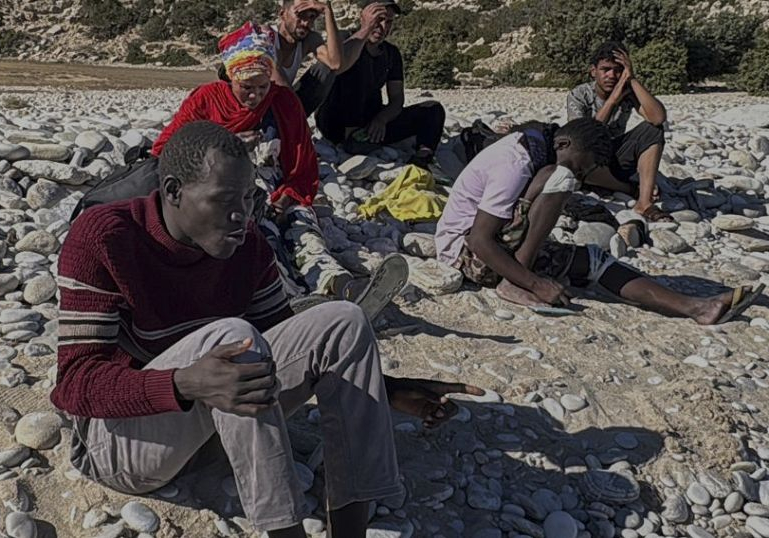 Dozens of migrants held for ransom by criminal gang in Libya released from captivity
