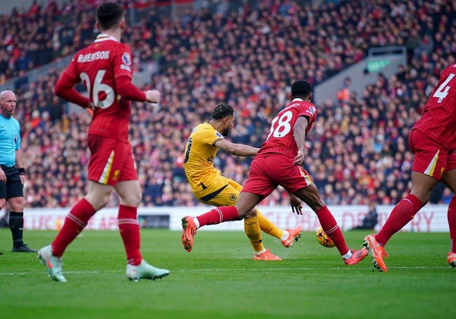 EPL Table: Liverpool go 7pts clear with nervy 2-1 win EPL Table: Liverpool go 7pts clear with nervy 2-1 win over Wolves