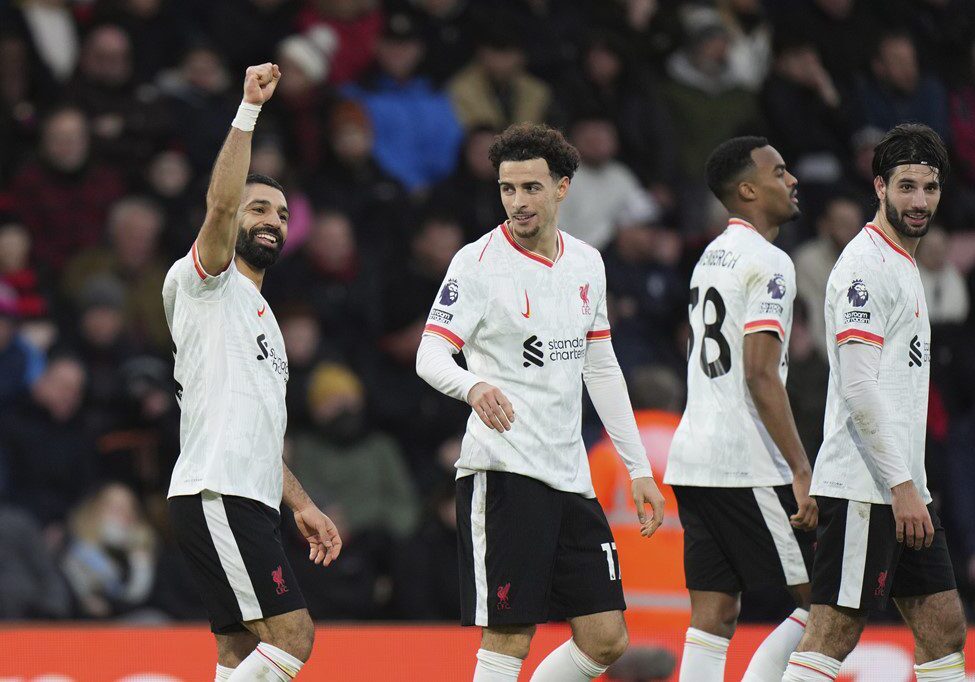 EPL table: Liverpool go 9pts clear at the top after Bournemouth win