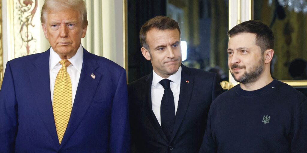 EU: Macron speaks with Zelensky, Starmer, Trump, others EU: Macron speaks with Zelensky, Starmer, Trump, others